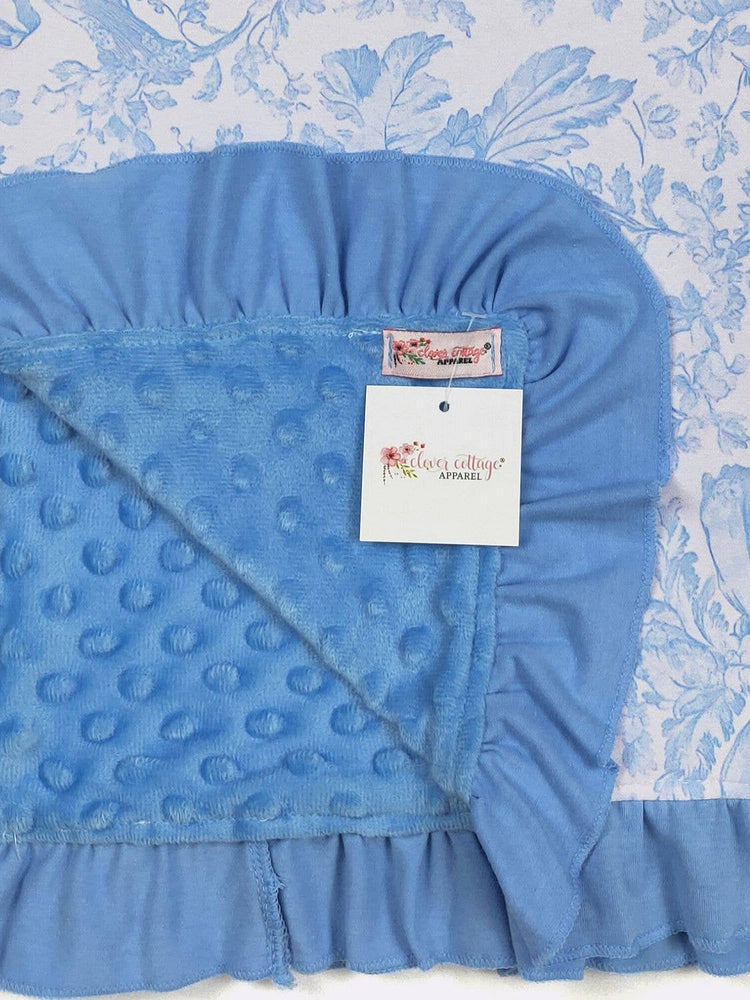Waverly Blue Blanket