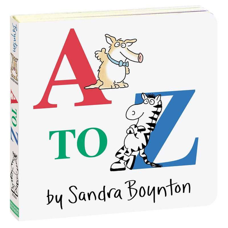 A to Z: Sandra Boynton’s Silly ABC Board Book – A Delightful Alphabet Adventure for Babies &Toddlers