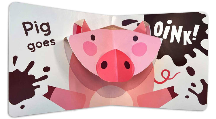 Mini Pops: On the Farm! – Interactive Pop-Up Board Book for Babies and Toddlers