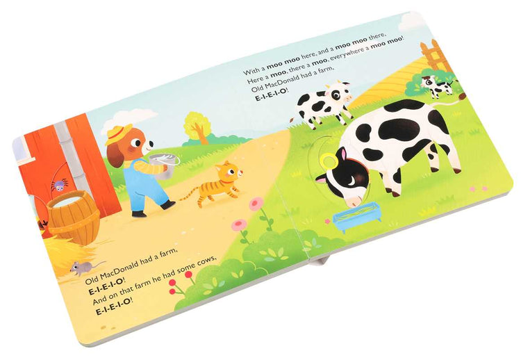 Old MacDonald Had a Farm – Spin, Slide & Pull Interactive Board Book