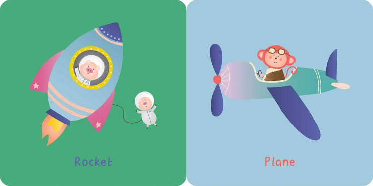 Vehicles: My First Rattle Book – Interactive Board Book with Rattle Handle