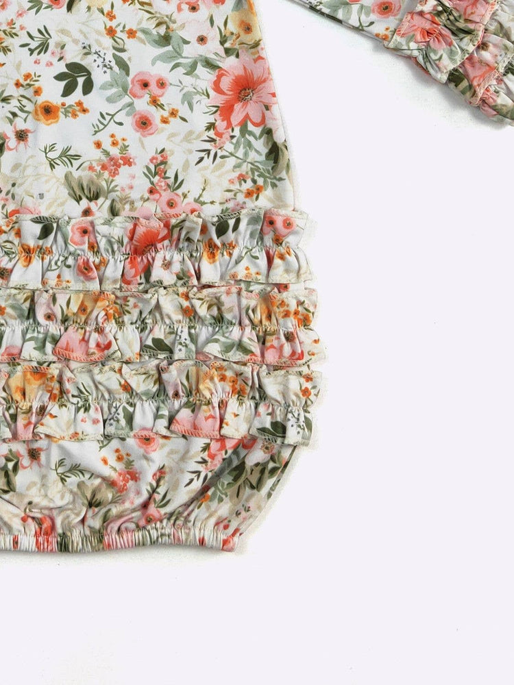 Peach Antique Baby Gown
