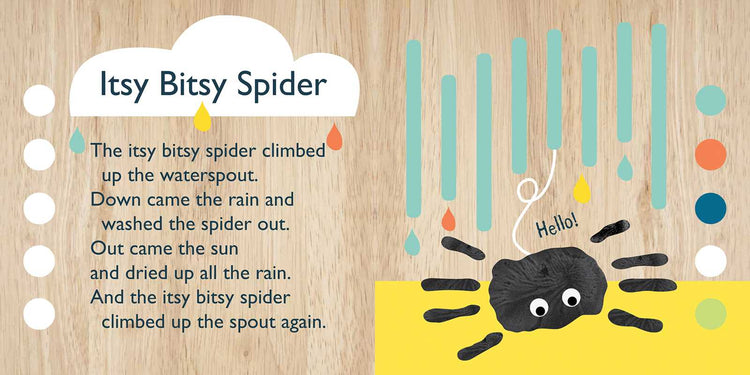 Itsy Bitsy Spider Touch-and-Trace Board Book