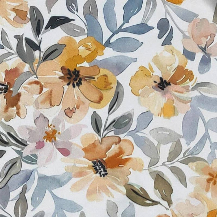 Canary Blooms Baby Gown