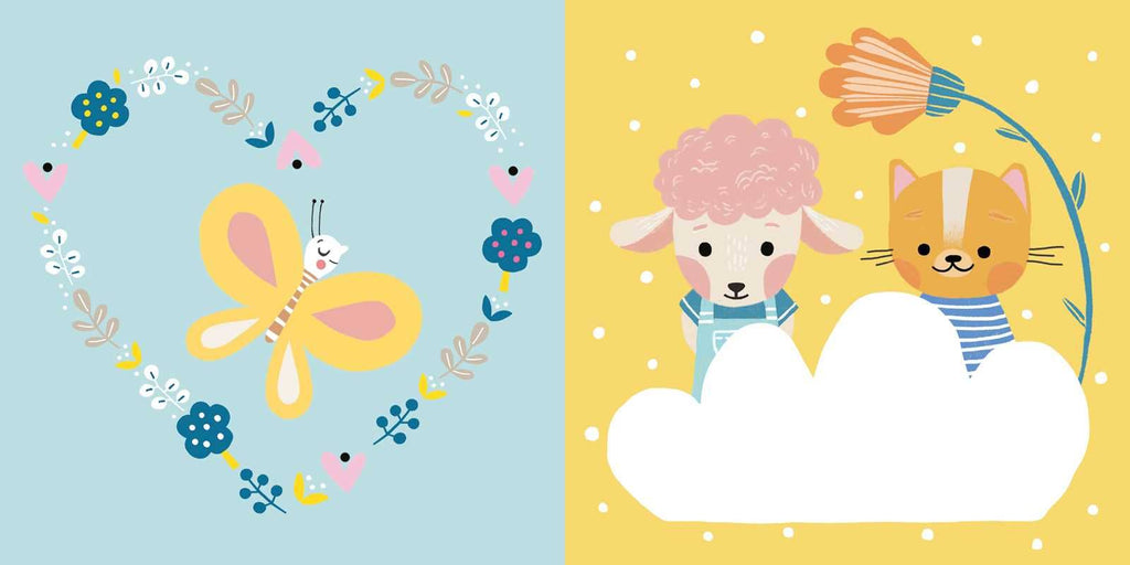 Cuddly Comforter with Soft Book – Sensory Development for Newborns
