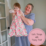 Live Life in Full Bloom Baby Sleep Sack, 100% Organic Cotton: 6-12M