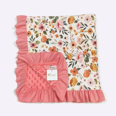 Floral Wispy Blanket