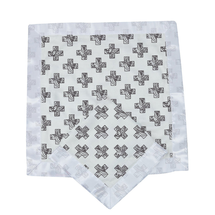 Nordic Stamp Bamboo Muslin Blankie 2 Pack