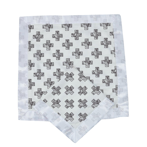 Nordic Stamp Bamboo Muslin Blankie 2 Pack