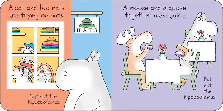 Yes, the Hippopotamus! by Sandra Boynton – A Whimsical Board Book About Courage and Friendship