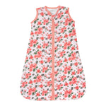 Pink Peony Baby Sleep Sack 100% Organic Cotton: 6-12M