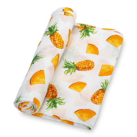 Pineapple of My Eye Baby Muslin Swaddle Blanket