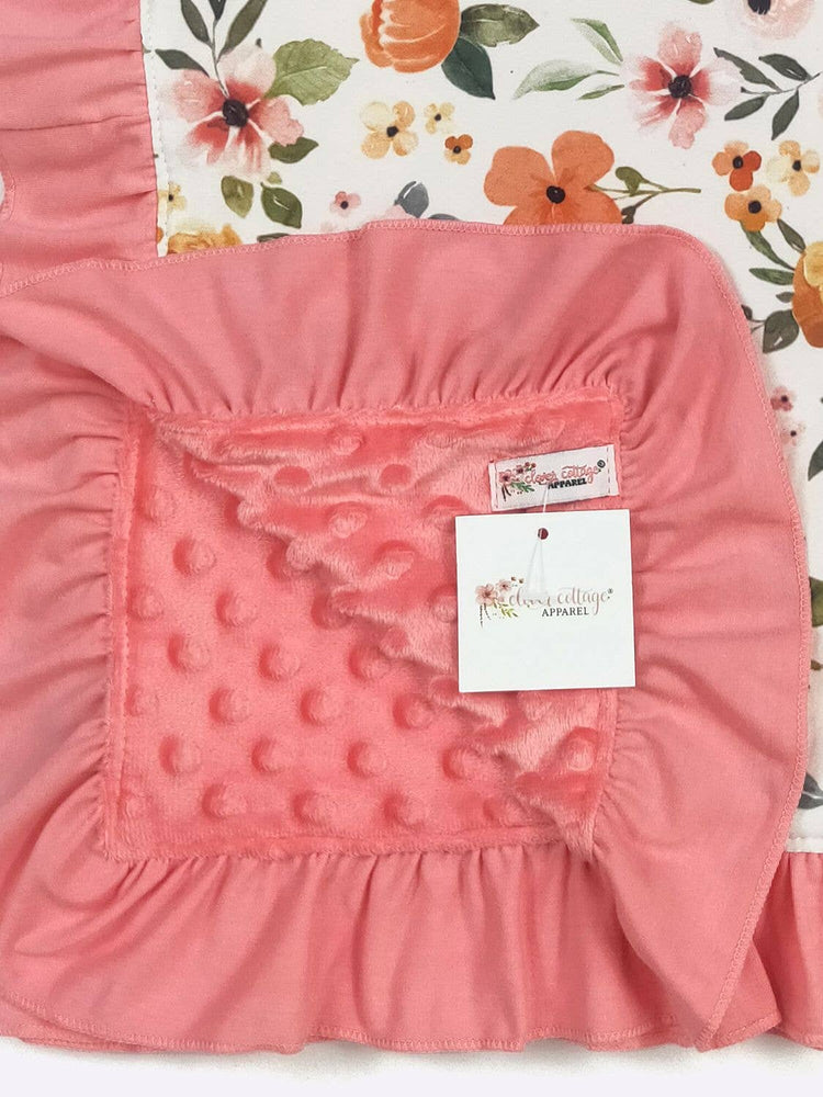 Floral Wispy Blanket