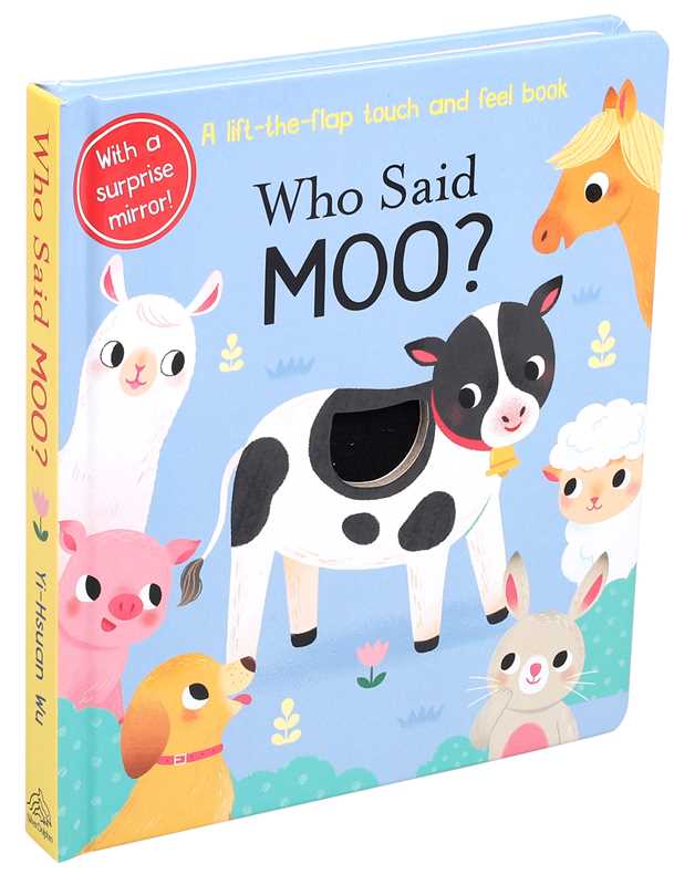 Who Said Moo? – Peek-and-Play Farm Animal Board Book