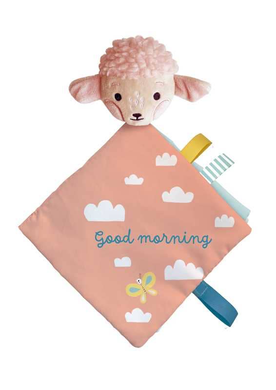 Cuddly Comforter with Soft Book – Sensory Development for Newborns