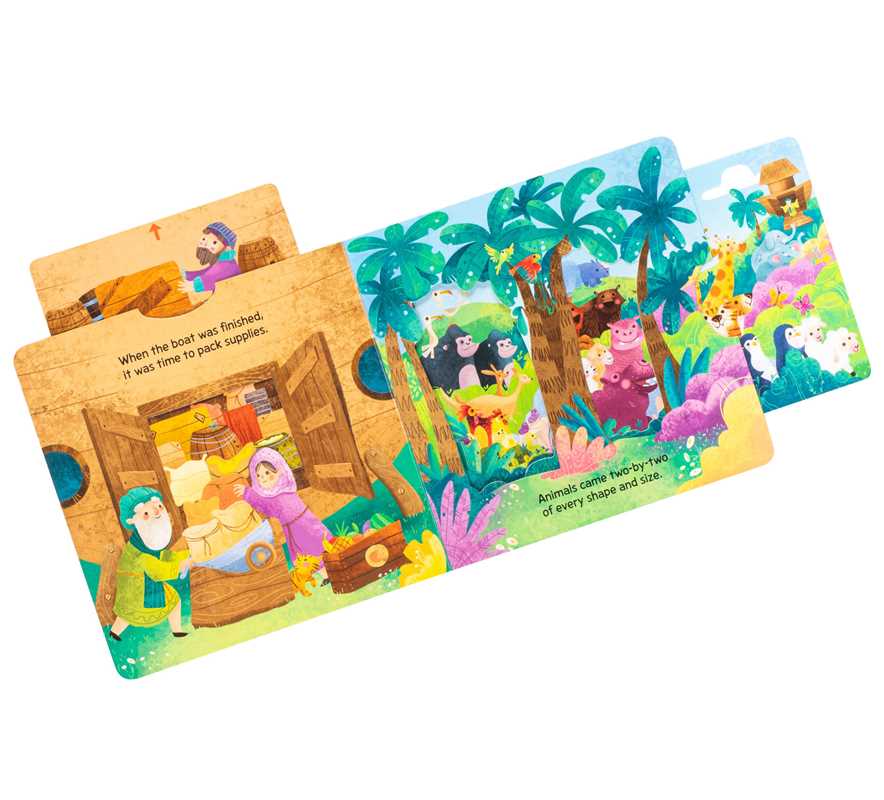 Noah’s Ark – Interactive Board Book for Babies and Toddlers