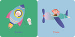 Vehicles: My First Rattle Book – Interactive Board Book with Rattle Handle