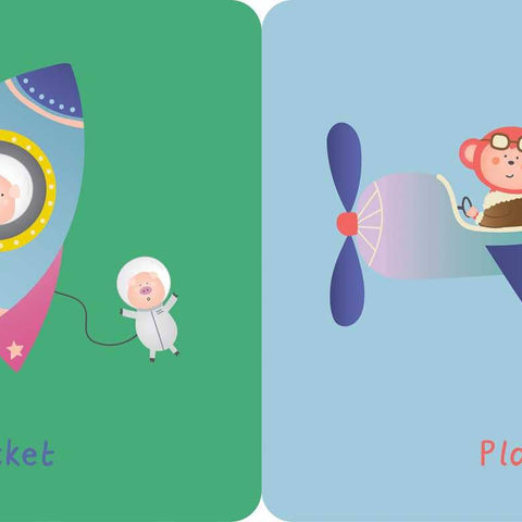 Vehicles: My First Rattle Book – Interactive Board Book with Rattle Handle
