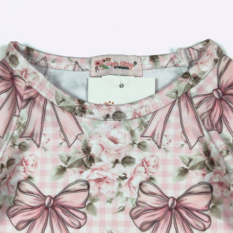 Plaid Coquette Baby Gown