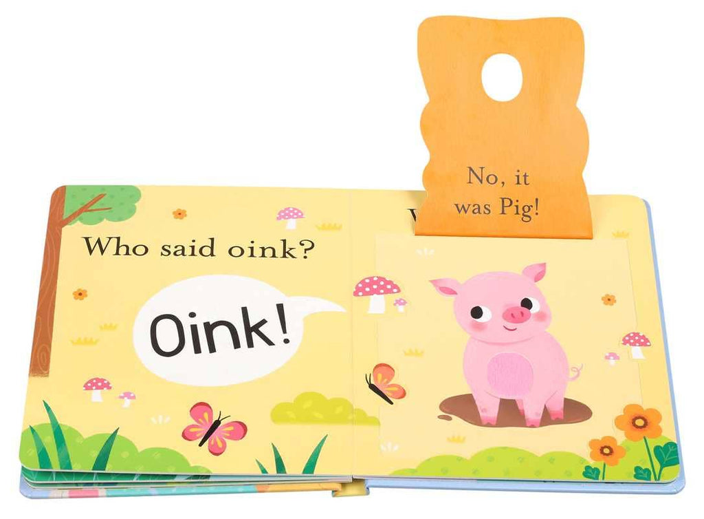 Who Said Moo? – Peek-and-Play Farm Animal Board Book