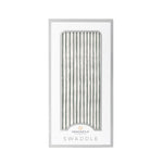 Sage Green Stripe Bamboo Swaddle