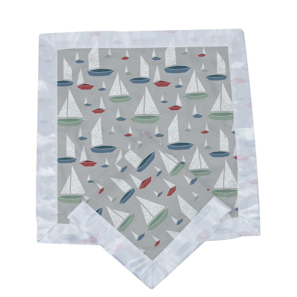 Marina Sailboats Bamboo Blankie 2 Pack