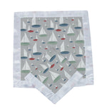 Marina Sailboats Bamboo Blankie 2 Pack