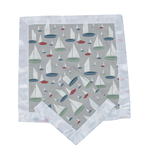 Marina Sailboats Bamboo Blankie 2 Pack