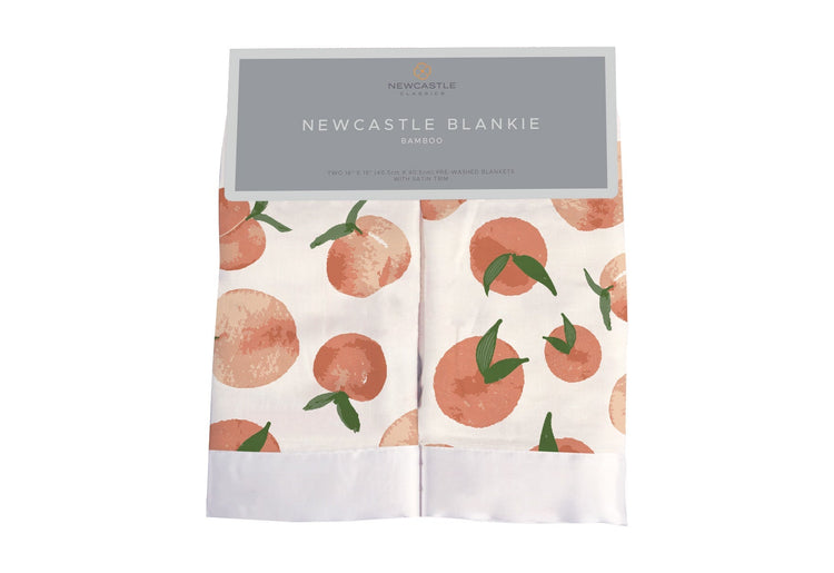 Carnelian Peaches Blankie 2 Pack
