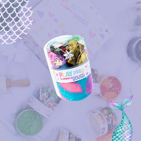 Mermaid Play Dough