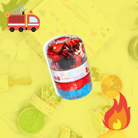 Firetruck Play Dough