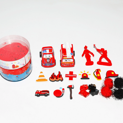Firetruck Play Dough