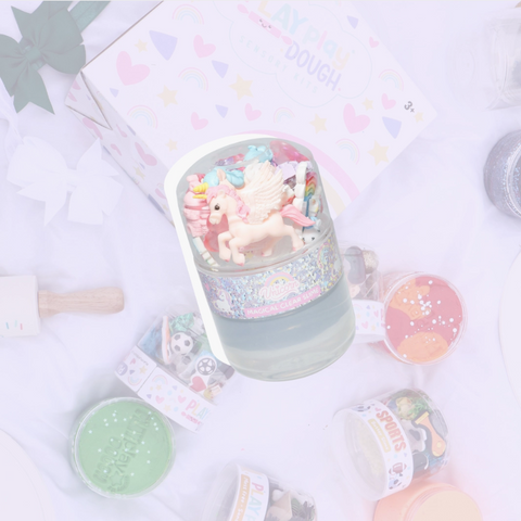 Unicorn Clear Slime