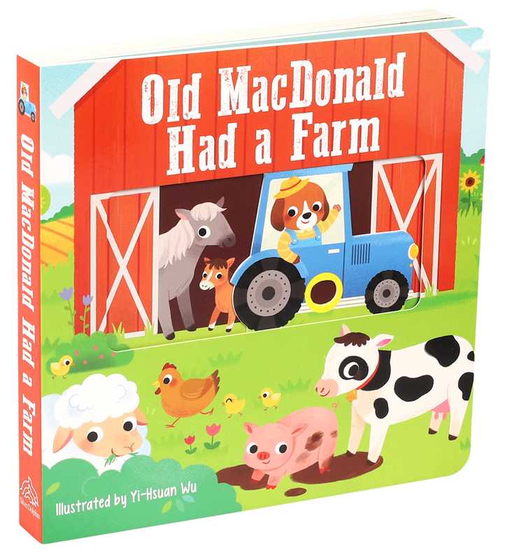 Old MacDonald Had a Farm – Spin, Slide & Pull Interactive Board Book