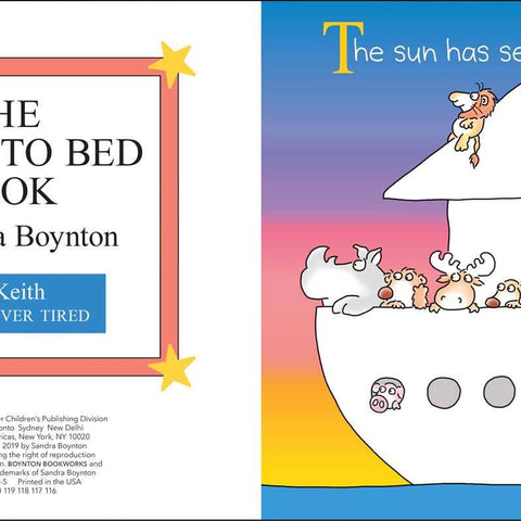 Sandra Boynton’s Classic Bedtime Board Book: Perfect for Babies and Toddlers