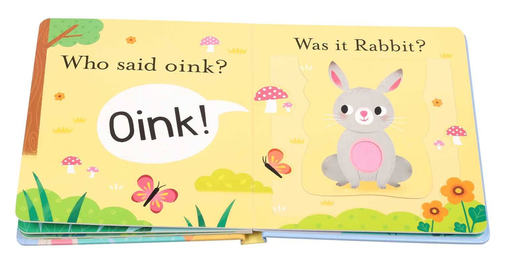 Who Said Moo? – Peek-and-Play Farm Animal Board Book