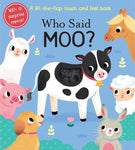 Who Said Moo? – Peek-and-Play Farm Animal Board Book
