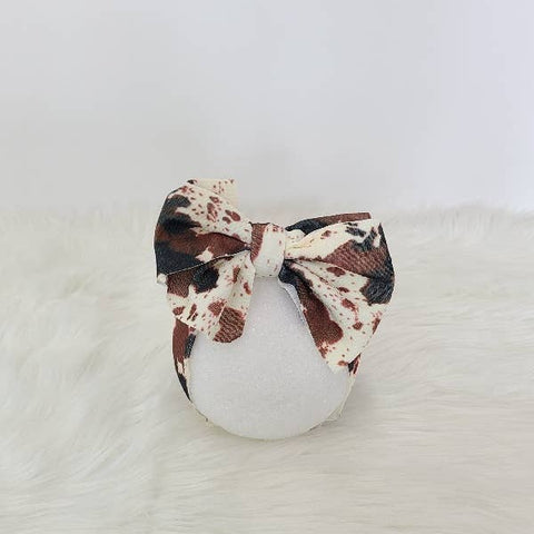 Cowhide Waffle Headband