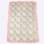 Rose Vine Bow Blanket