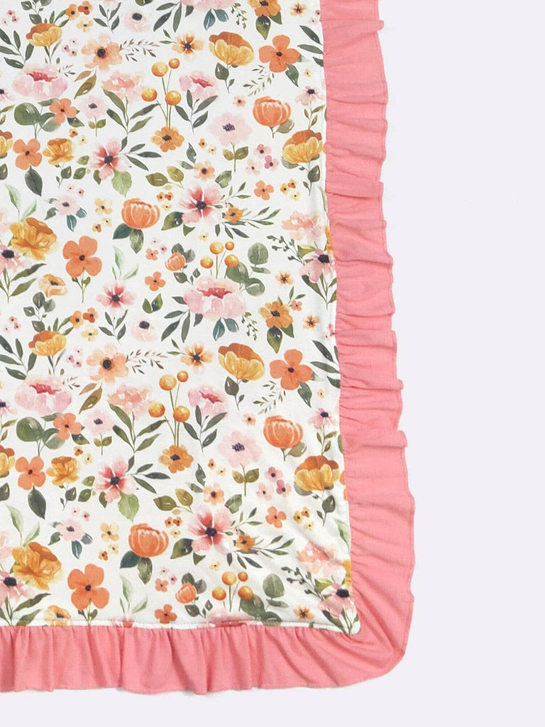 Floral Wispy Blanket