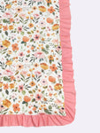 Floral Wispy Blanket