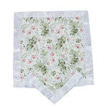 Silver Pink Orchid Blankie 2 pk