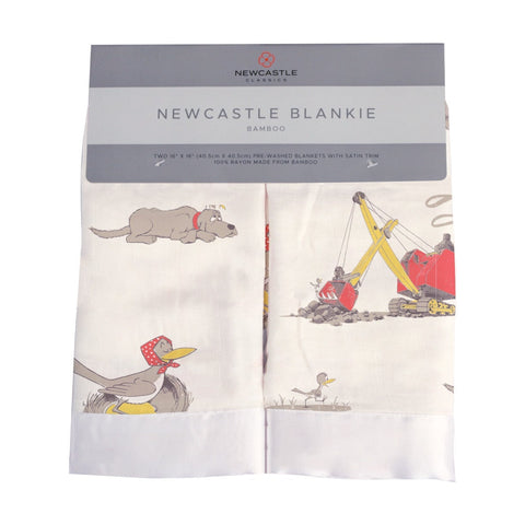 Are You My Mother Bamboo Muslin Blankie 2 Pack