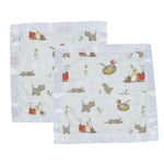 Are You My Mother Bamboo Muslin Blankie 2 Pack