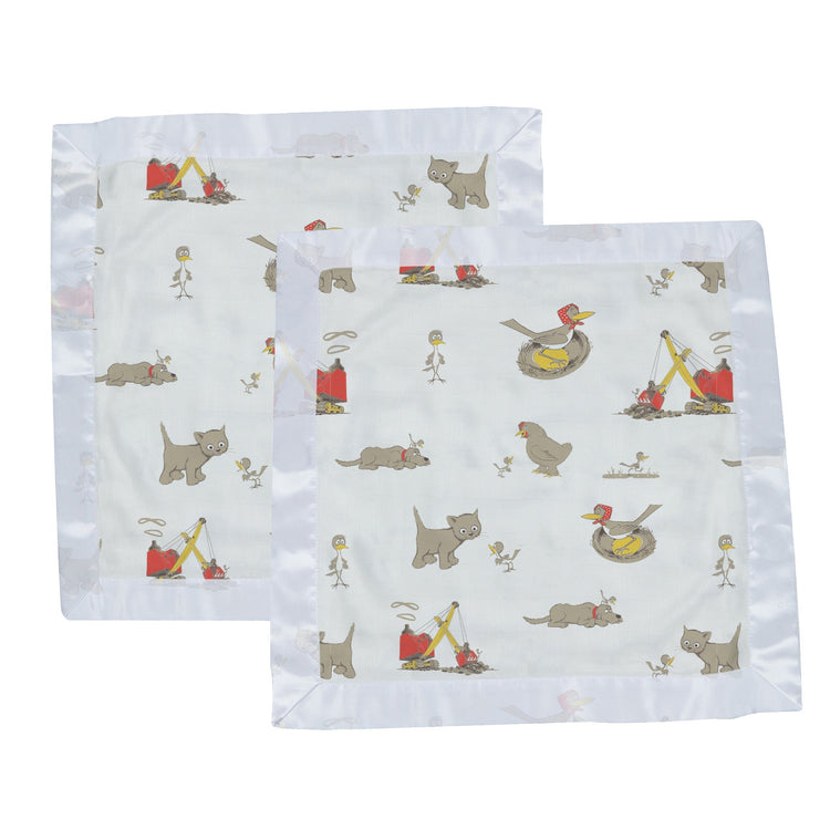 Are You My Mother Bamboo Muslin Blankie 2 Pack