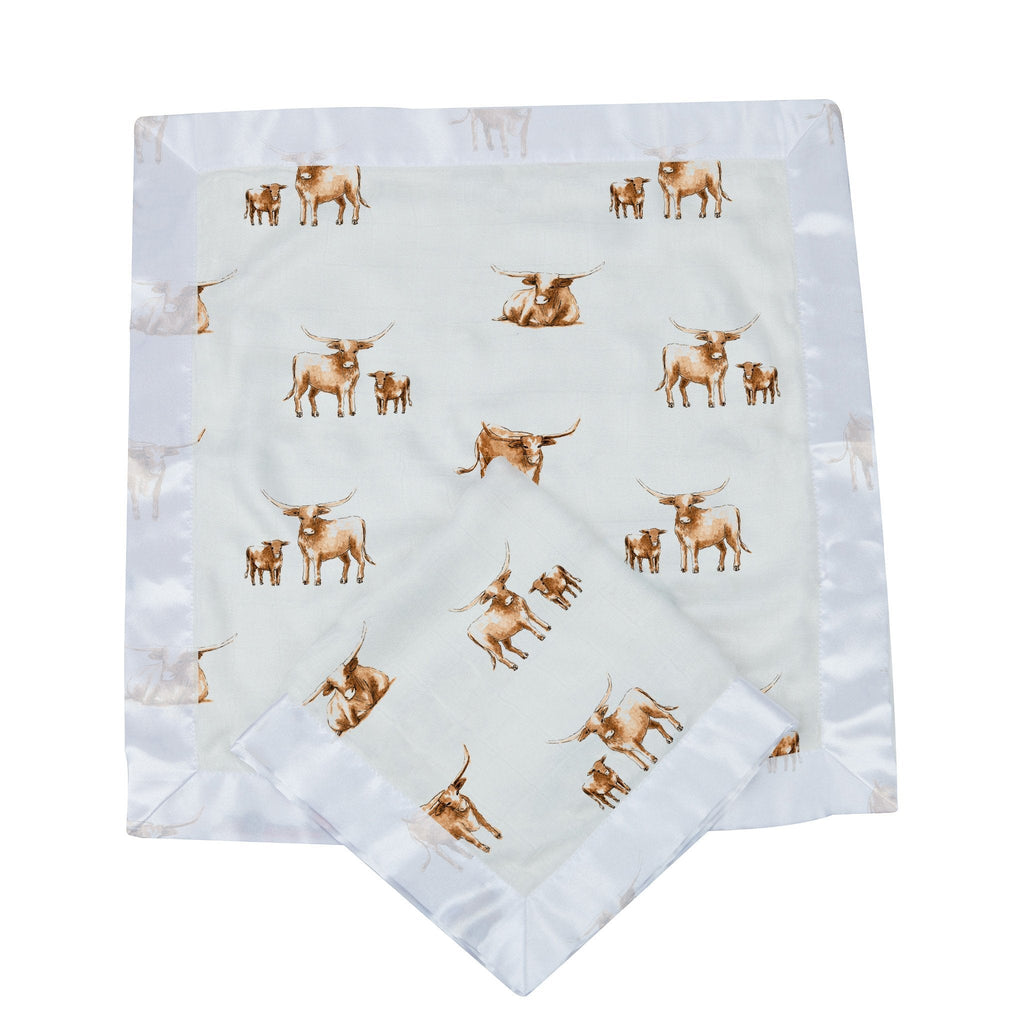 Longhorn Blankie 2 Pack