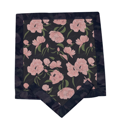 Peonies Blankie Bamboo Muslin 2 Pack