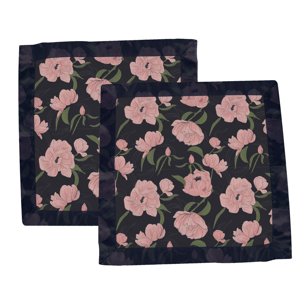 Peonies Blankie Bamboo Muslin 2 Pack