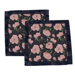 Peonies Blankie Bamboo Muslin 2 Pack